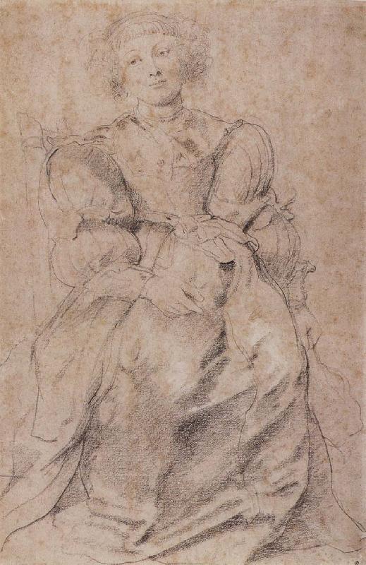 Peter Paul Rubens Portrait of Heleini Germany oil painting art